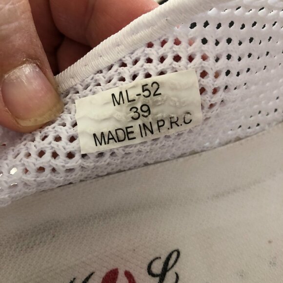 Women's White Running Shoes Outdoor Walking Mesh Sneakers Comfortable 39 - 8.5 - Picture 5 of 11